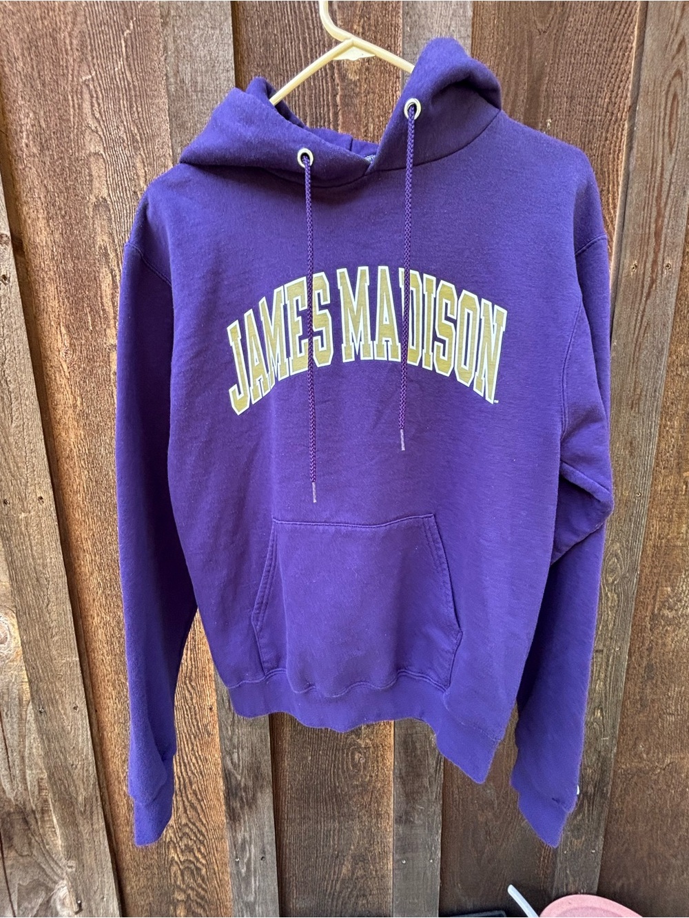 Champion Purple James Madison University Hoodie
